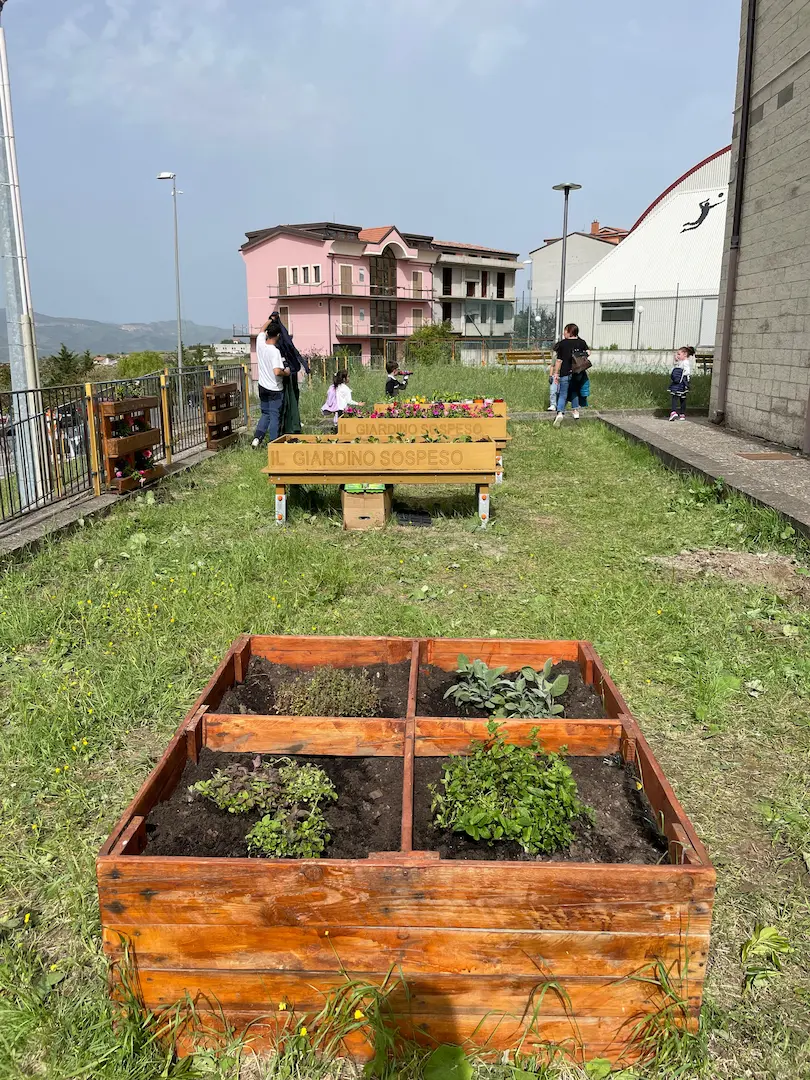 Attività di giardinaggio sociale